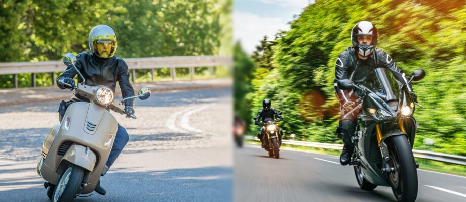 Unveiling the Thrill: Scooters Versus Motorbikes